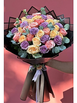 zel Renkli Gl Buketi